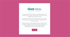 Desktop Screenshot of fauxreal.org